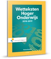 9789001886226-Wetteksten-Hoger-Onderwijs-2018-2019