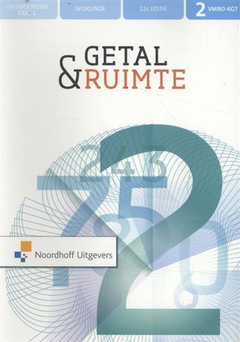 9789001900298 Getal en ruimte 12e ed 2 vmbokgt antwoorden deel 1