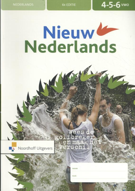 9789001900502 Nieuw Nederlands 456 vwo Leerwerkboek