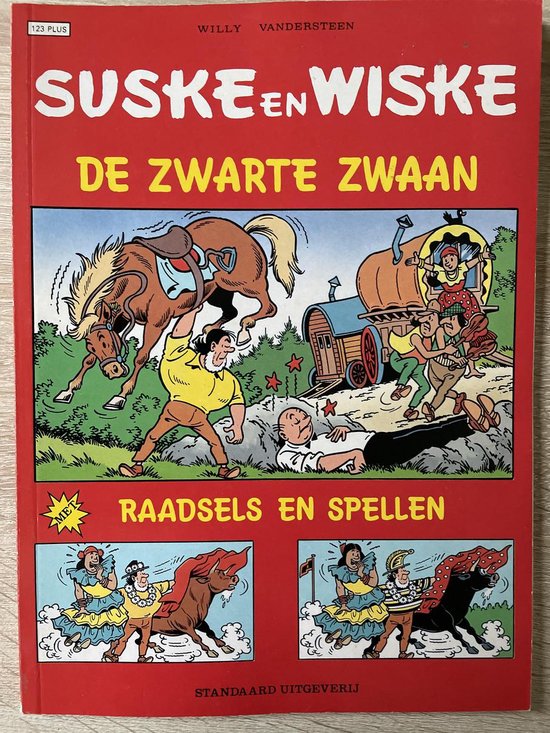 9789002161957-Suske-en-Wiske-plus-deel-123-de-Zwarte-zwaan--raadsels-en-spell