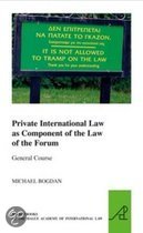 9789004226340 Private International Law as Component of the Law of the Forum