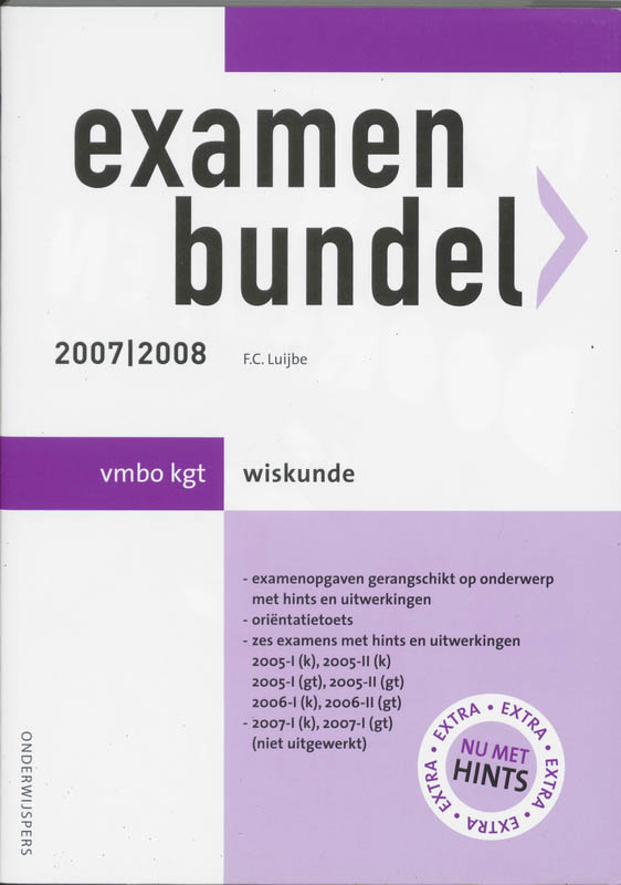 9789006074130-Examenbundel-Vmbo-Kgt-Wiskunde