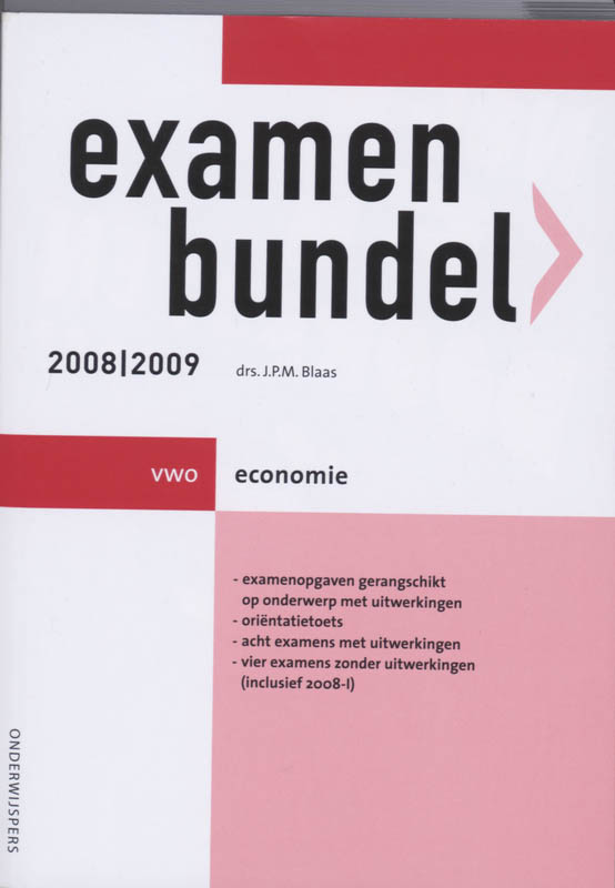 9789006074888-Examenbundel-Vwo-Economie