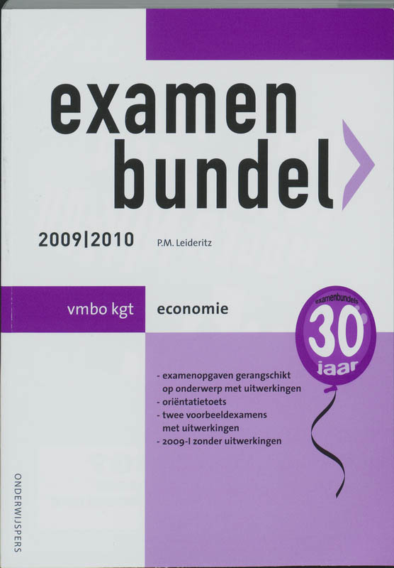 9789006075281-Examenbundel-20092010-Vmbo-KGT-Economie