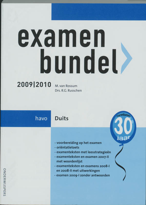 9789006075373-Examenbundel-20092010-Havo-Duits