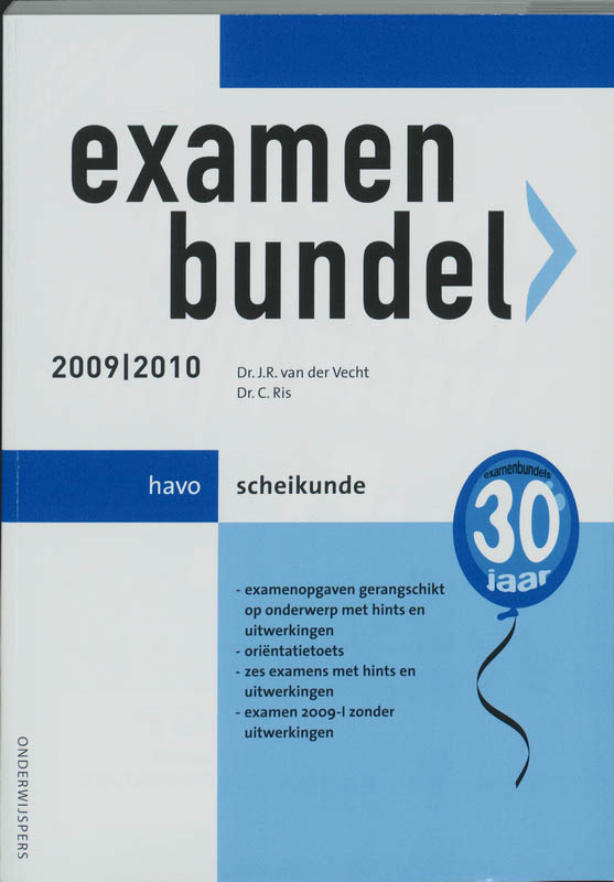 9789006075458 Examenbundel  20092010 Havo Scheikunde