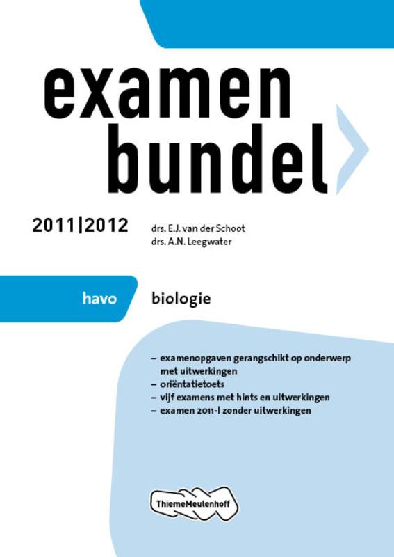 9789006076554-Examenbundel-20112012--Biologie-Havo