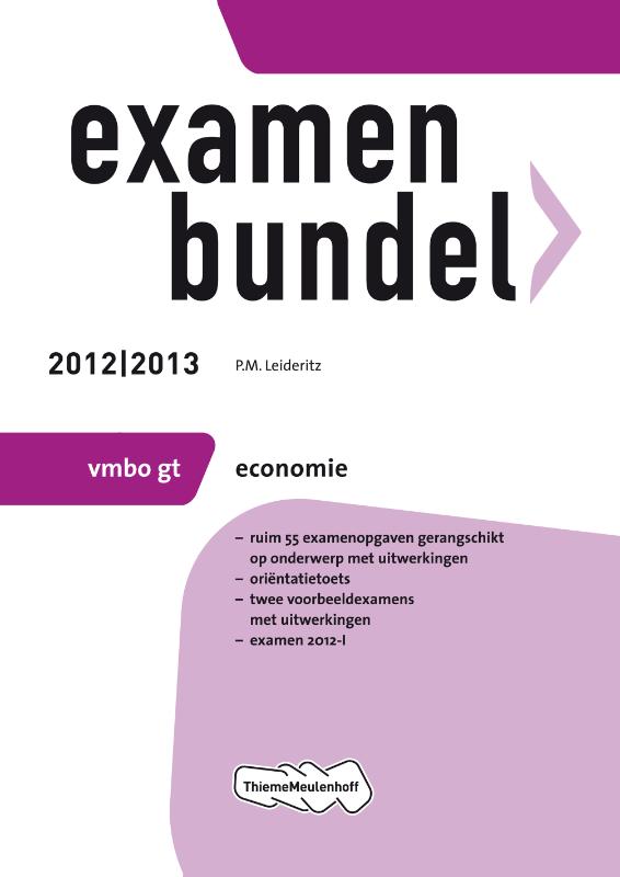 9789006079142-Examenbundel-Economie-Vmbo-gt-20122013