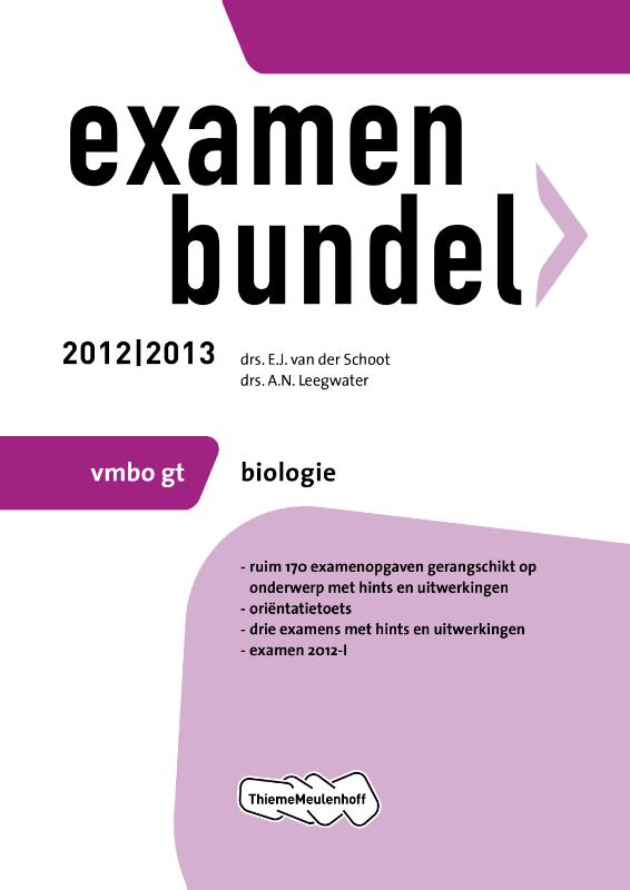 9789006079159-Examenbundel-vmbo-gt--Biologie-20122013