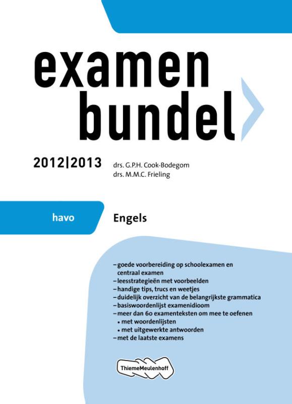 9789006079234-Examenbundel-havo--Engels-20122013