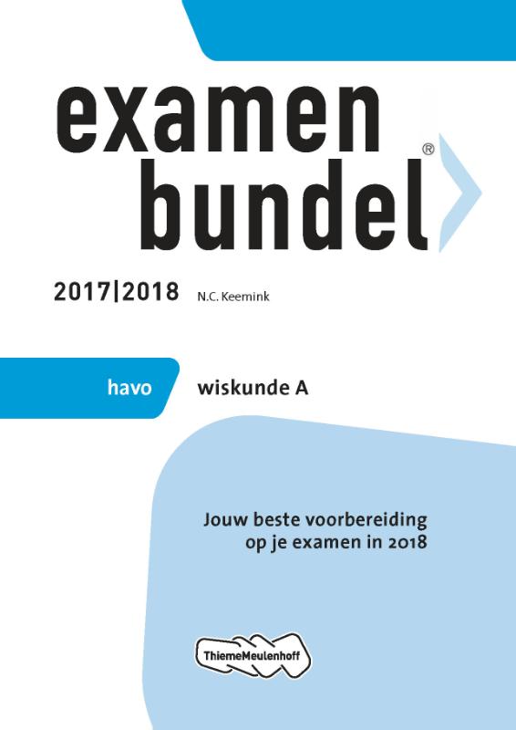 Examenbundel havo Wiskunde A 20172018