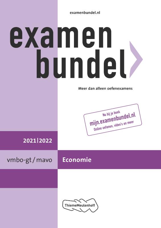 9789006491340-Examenbundel-vmbo-gtmavo-Economie-20212022