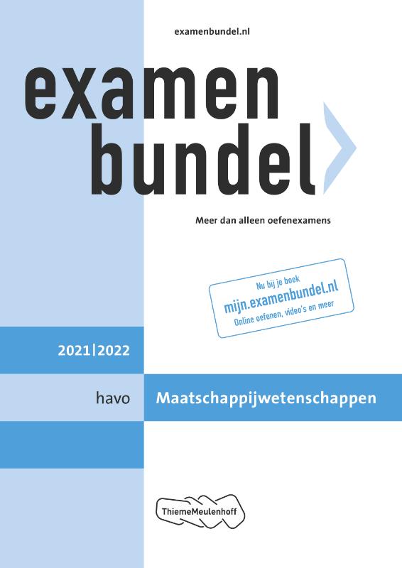 9789006491418-Examenbundel-havo-Maatschappijwetenschappen-20212022