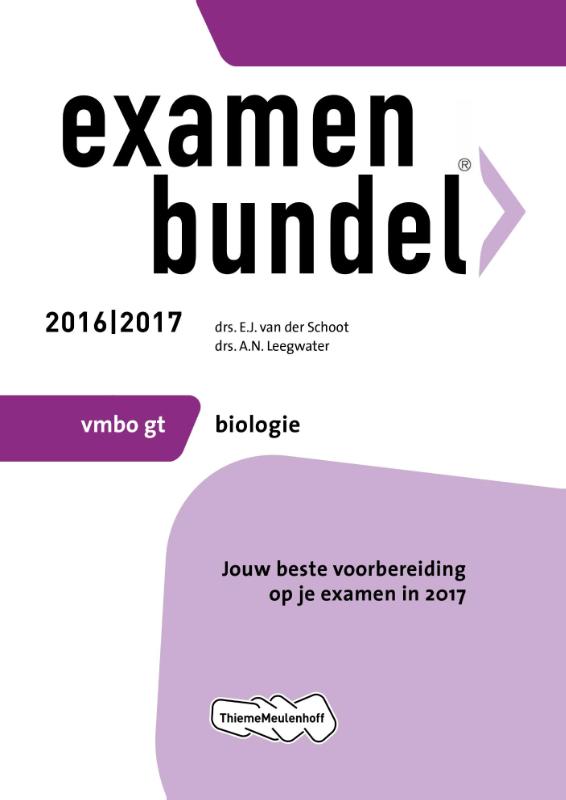 9789006629071 Examenbundel vmbogt Biologie 20162017