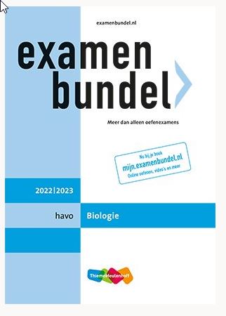 9789006639599-Examenbundel-havo-Biologie-20222023