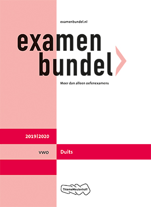 Examenbundel vwo Duits 2019