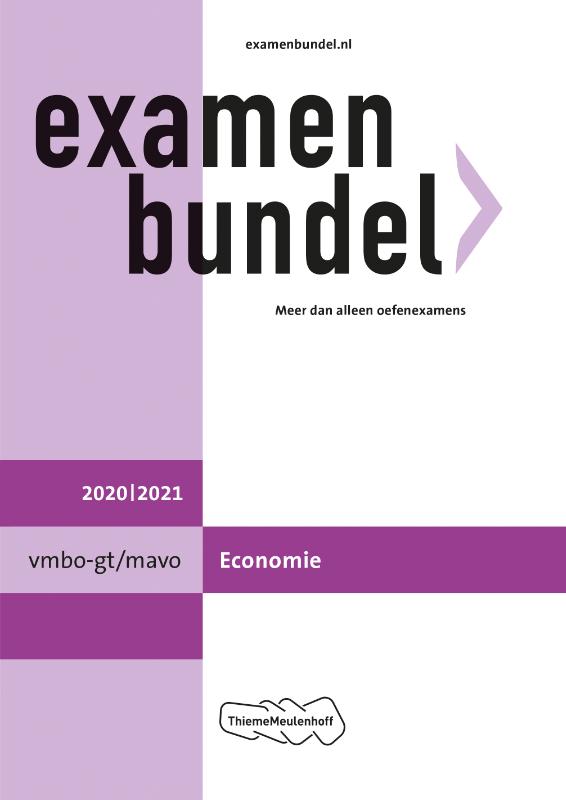 9789006781229 Examenbundel vmbogtmavo Economie 20202021