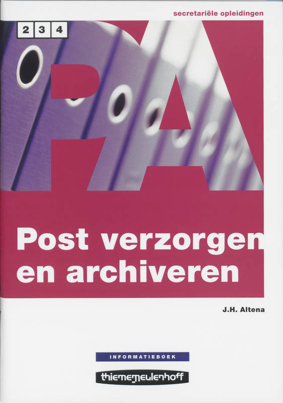 9789006911060-Postverzorgen-En-Archiveren-Niveau-234-Deel-Informatieboek