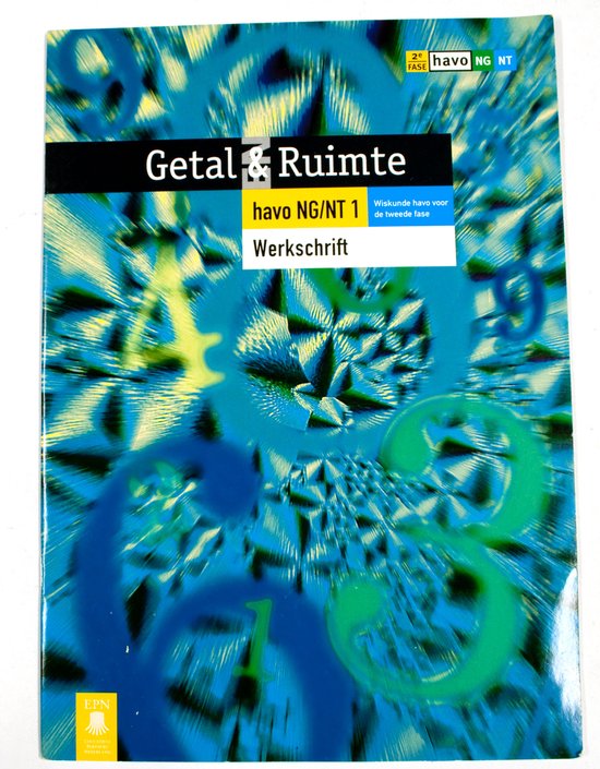 9789011038929-Getal-ruimte-Havo-NGNT-1-deel-Werkschrift-druk-1
