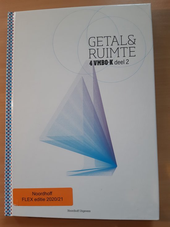 9789011764217 Getal  Ruimte  4 VMBOK  Deel 2  Leerboek