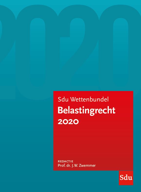 9789012405447-Sdu-Wettenbundel-Belastingrecht-2020