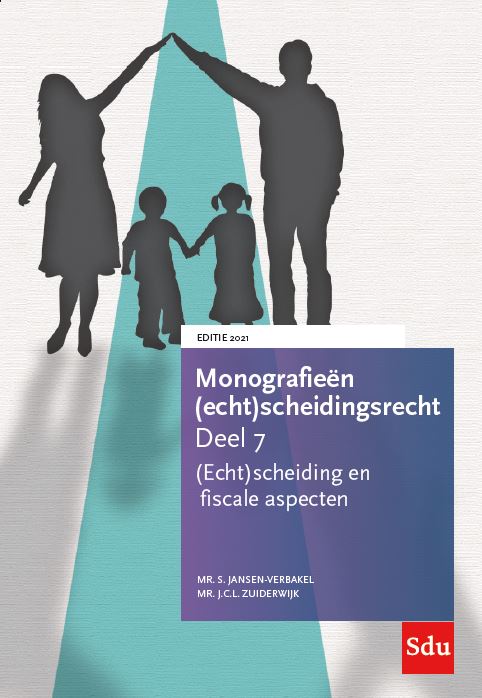 9789012406918 Monografieen echtscheidingsrecht 7    Echtscheiding en fiscale aspecten Editie 2021
