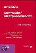 9789013012293-Arresten-strafrecht-strafprocesrecht