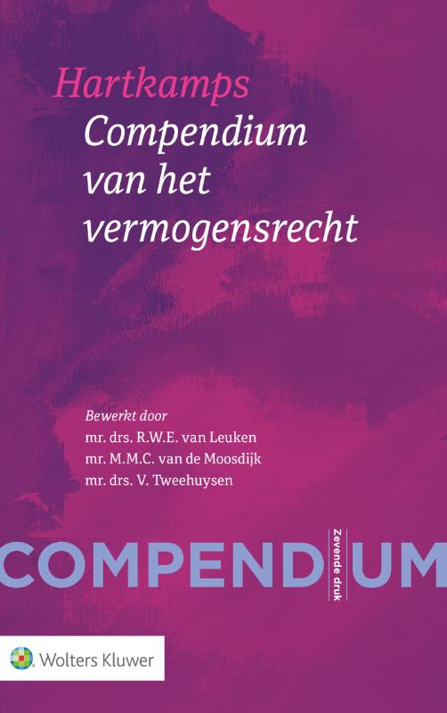 9789013117325 Hartkamps Compendium van het vermogensrecht