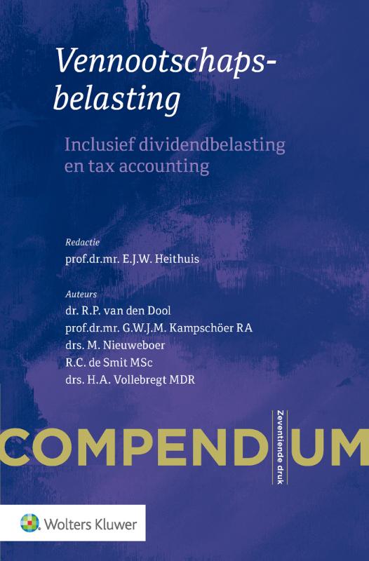 9789013147391-Compendium-Vennootschapsbelasting
