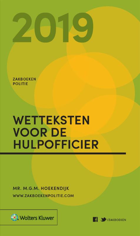 9789013150612-Zakboek-Wetteksten-voor-de-Hulpofficier-2019