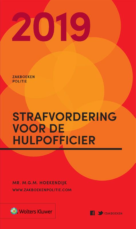 9789013150636 Zakboek Strafvordering voor de Hulpofficier 2019