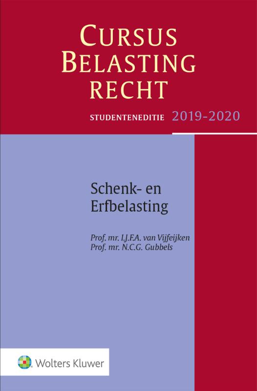 Cursus Belastingrecht - Schenk- en Erfbelasting 2019-2020