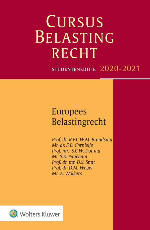 9789013157949-Studenteneditie-Cursus-Belastingrecht-Europees-belastingrecht-2020-2021