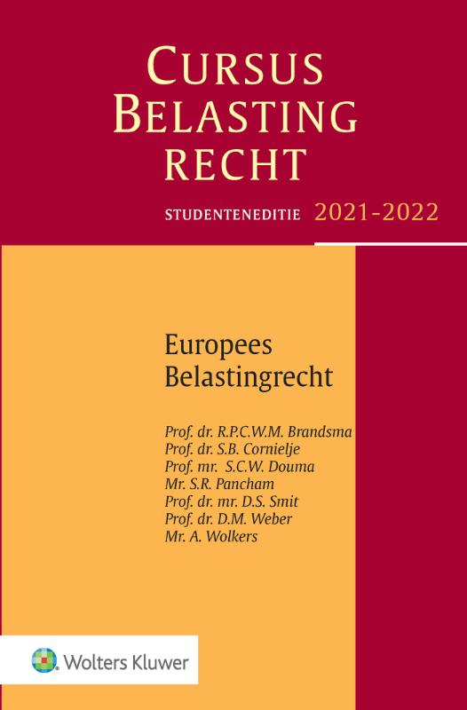 Cursus Belastingrecht Europees belastingrecht 2021-2022