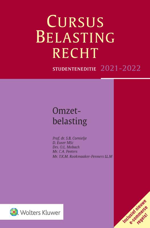 9789013163476-Cursus-Belastingrecht-Omzetbelasting-Studenteneditie-2021-2022