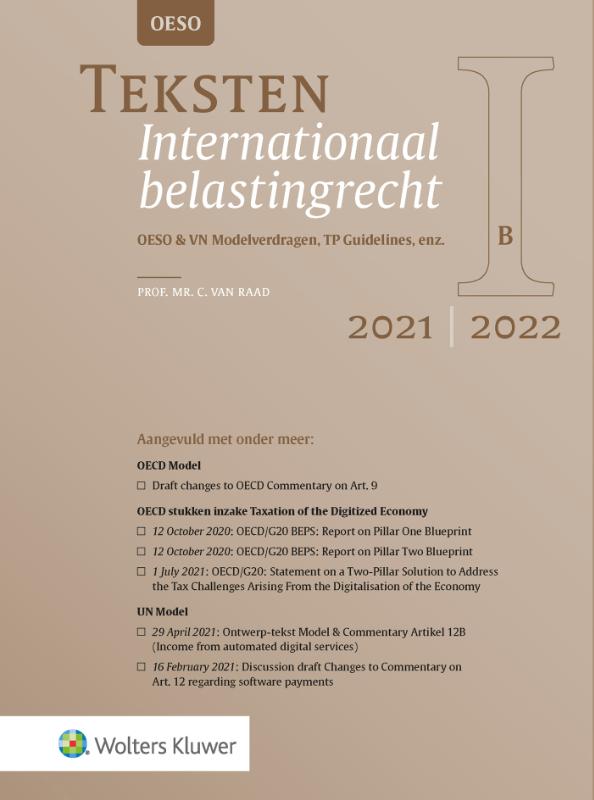 Teksten Internationaal belastingrecht 2021