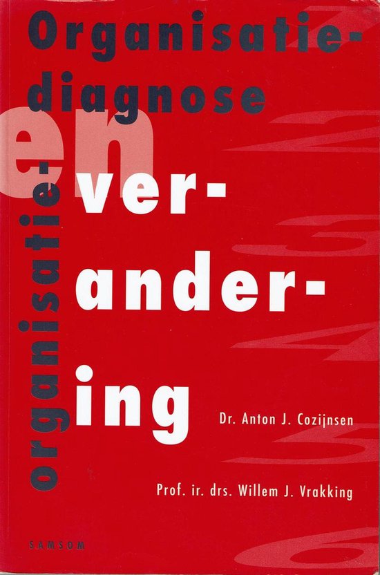 9789014045597 Organisatiediagnose en organisatieverandering