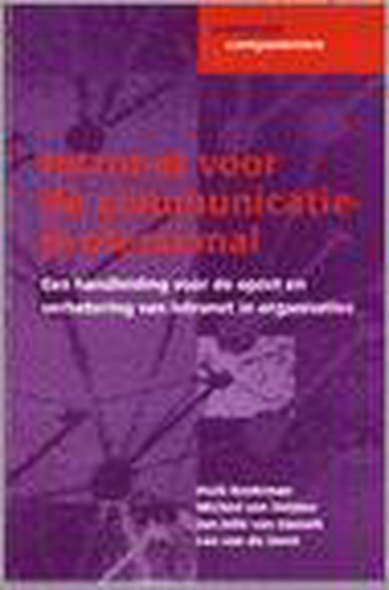 9789014063027 Intranet voor de communicatieprofessional  druk 1
