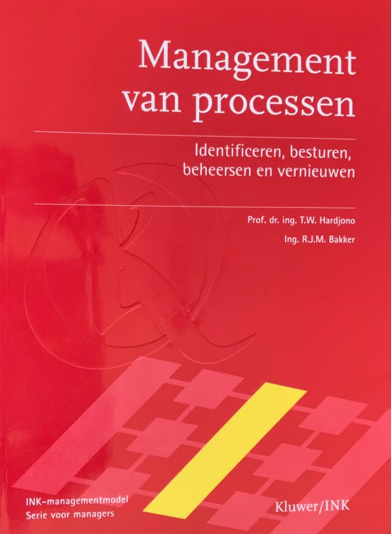 9789014068152 Procesmanagement in organisaties inkmodel serie voor managers