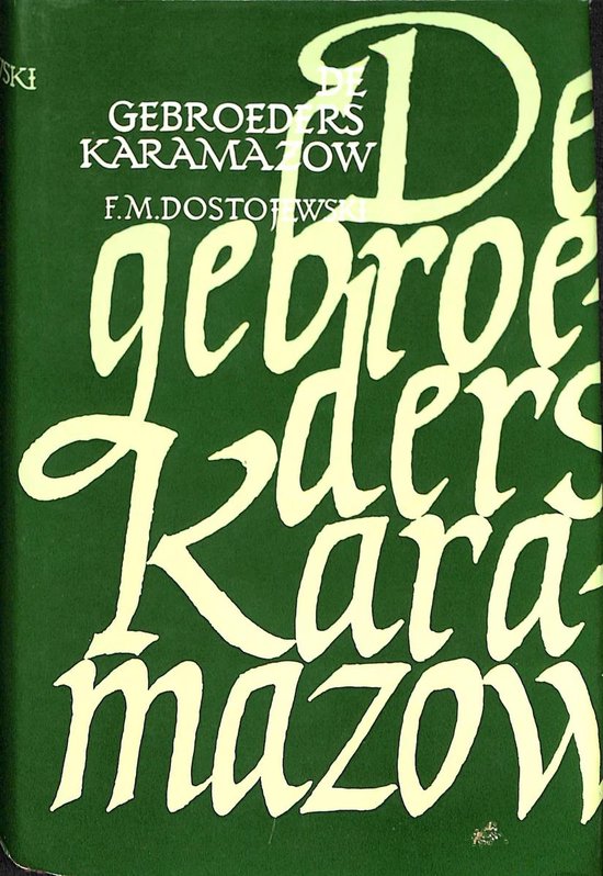 9789020401103 Gebroeders karamazow