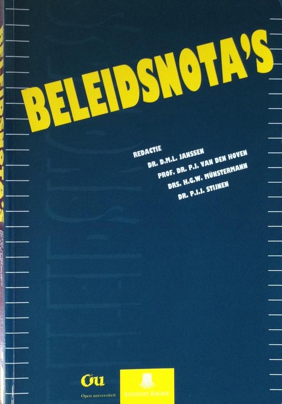9789020723359-Beleidsnotas