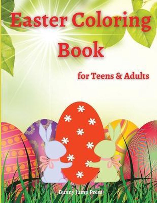 9789021001821 Easter Coloring Book for Teens  Adults