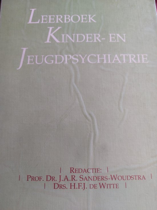 9789023225034 Leerboek kinder en jeugdpsychiatrie