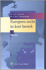 9789027150868-Europees-Recht-In-Kort-Bestek