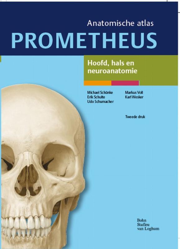 9789031384617 Prometheus anatomische atlas     Hoofd hals en neuroanatomie