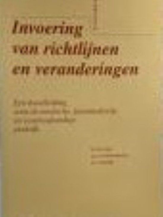 9789035214804-Invoering-van-richtlijnen-en-veranderingen-druk-1