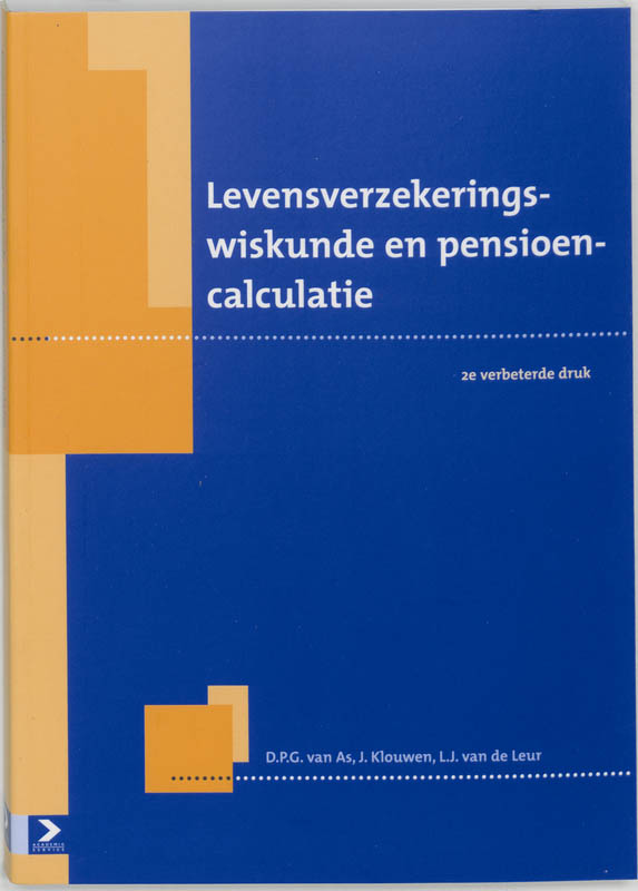 9789039521908-Levensverzekeringswiskunde-en-pensioencalculaties