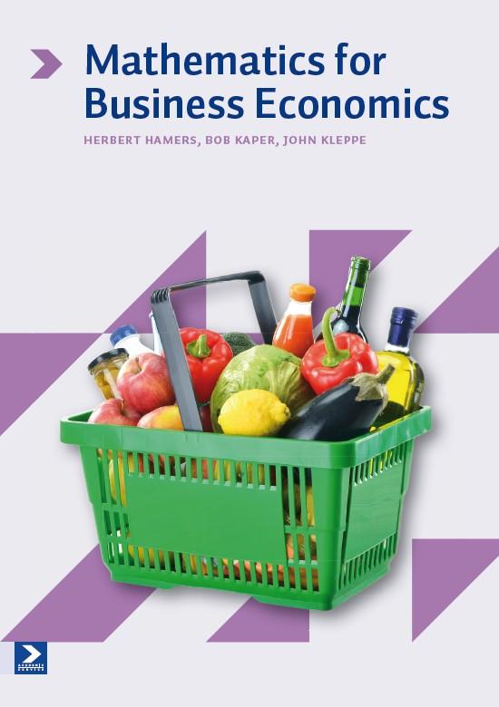 9789039526774 Mathematics for Business Economics