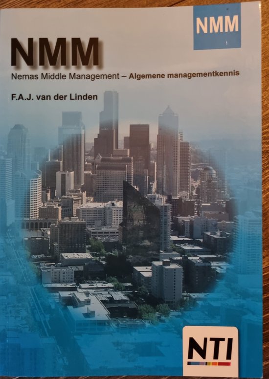 9789041507952 Nemas Middle Management  Algemene managementskennis  druk 2