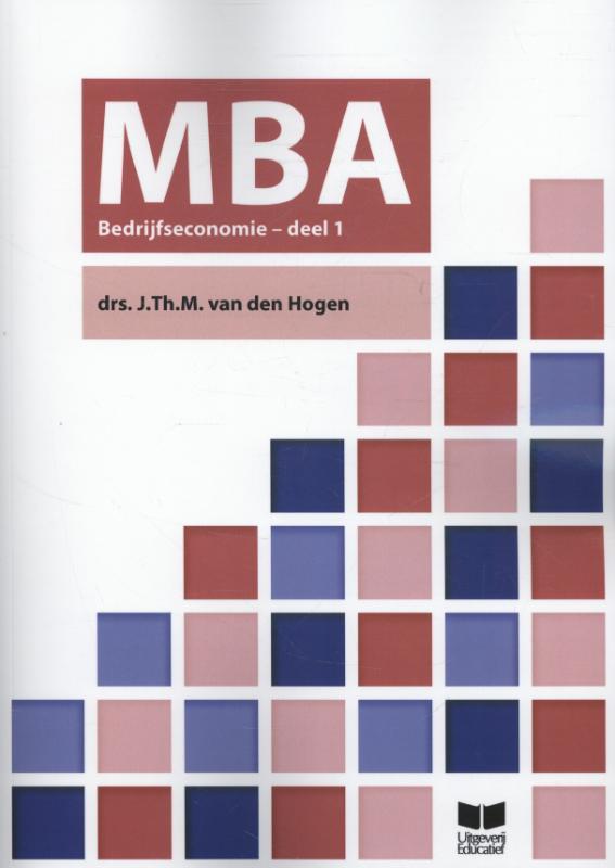 9789041509901 MBA Bedrijfseconomie 1